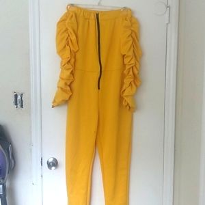 Off the shoulder jumpsuit